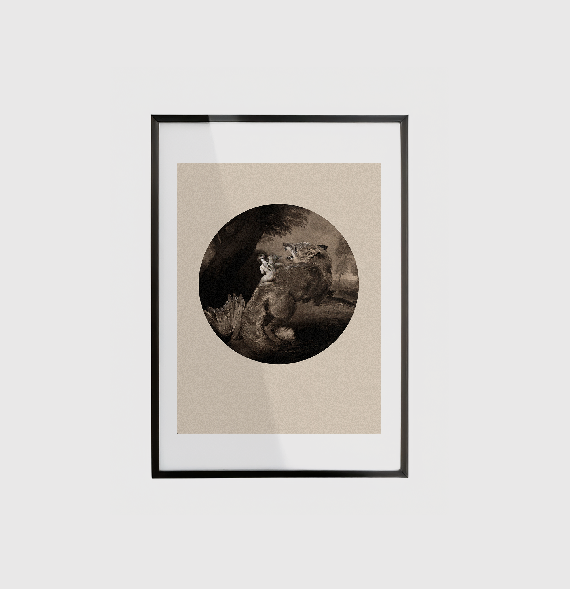 The Wolf You Feed: 12"x16" Limited Edition of 50 (Unframed)